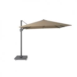 Arbonie Parasols Parasol Déporté 3x3m Taupe -Parasols Soldes Magasin parasol deporte 3x3m taupe 13