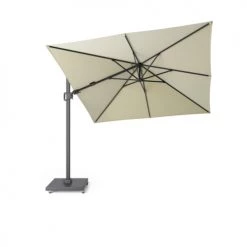 Arbonie Parasols Parasol Déporté 3x3m Taupe