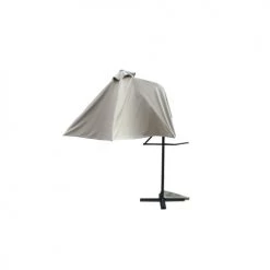 Concept Usine Parasols Parasol Déporté Avec Ouverture Innovante D3m écru -Parasols Soldes Magasin parasol deporte avec ouverture innovante d3m ecru 2