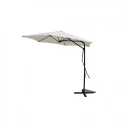 Concept Usine Parasols Parasol Déporté Avec Ouverture Innovante D3m écru