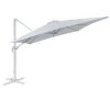 Happy Garden Parasols Parasol Déporté Carré 3x3m En Aluminium Et Toile Blanche 2 Happy Garden Parasols Parasol Déporté Carré 3x3m En Aluminium Et Toile Blanche -Parasols Soldes Magasin parasol deporte carre 3x3m en aluminium et toile blanche 1