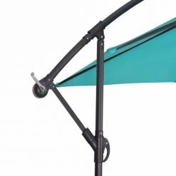 Alice's Garden Parasols Parasol Déporté Carré 3x3m Hardelot Turquoise -Parasols Soldes Magasin parasol deporte carre 3x3m hardelot turquoise 4