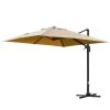 Outsunny Parasols Parasol Déporté Carré Inclinable Pivotant 360° Beige -Parasols Soldes Magasin parasol deporte carre inclinable pivotant 3600 beige