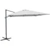 Proloisirs Parasols Parasol Déporté En Aluminium 3x4m Dom Blanc