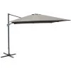 Proloisirs Parasols Parasol Déporté En Aluminium 3x4m Dom Taupe 1 Proloisirs Parasols Parasol Déporté En Aluminium 3x4m Dom Taupe -Parasols Soldes Magasin parasol deporte en aluminium 3x4m dom taupe 1