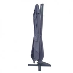 Concept Usine Parasols Parasol Déporté Et Rotatif 3 X 4 M Gris -Parasols Soldes Magasin parasol deporte et rotatif 3 x 4 m gris 5