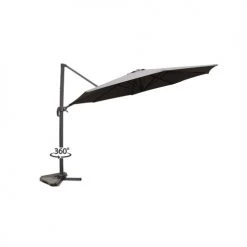 Concept Usine Parasols Parasol Déporté Et Rotatif D 3,5 M Gris 12 Concept Usine Parasols Parasol Déporté Et Rotatif D 3,5 M Gris -Parasols Soldes Magasin parasol deporte et rotatif d 3 5 m gris 4