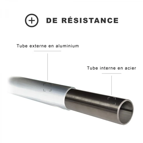 Concept Usine Parasols Parasol Déporté Et Rotatif D 3,5 M Gris 8 Concept Usine Parasols Parasol Déporté Et Rotatif D 3,5 M Gris – Image 6