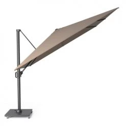 Platinum Parasols Parasol Déporté Inclinable 4x3m Havanna (taupe)