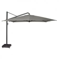 Platinum Parasols Parasol Déporté Inclinable 4x3m Manhattan (gris Clair) -Parasols Soldes Magasin parasol deporte inclinable 4x3m manhattan gris clair 6