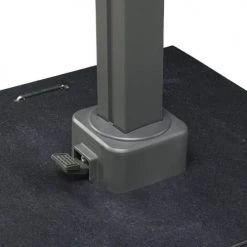 Platinum Parasols Parasol Déporté Inclinable 4x3m Manhattan (gris Clair) -Parasols Soldes Magasin parasol deporte inclinable 4x3m manhattan gris clair 8