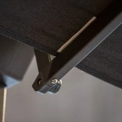 Platinum Parasols Parasol Déporté Inclinable 4x3m Manhattan (gris Clair) -Parasols Soldes Magasin parasol deporte inclinable 4x3m manhattan gris clair 9