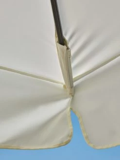 Kerama Parasols Parasol Déporté Inclinable Blanc D3m -Parasols Soldes Magasin parasol deporte inclinable blanc d3m 4