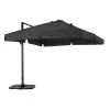 Kerama Parasols Parasol Déporté Inclinable Gris Anthracite D3m -Parasols Soldes Magasin parasol deporte inclinable gris anthracite d3m