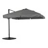 Kerama Parasols Parasol Déporté Inclinable Gris D3m -Parasols Soldes Magasin parasol deporte inclinable gris d3m