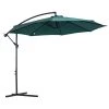 Outsunny Parasols Parasol Déporté Octogonal Inclinable Vert -Parasols Soldes Magasin parasol deporte octogonal inclinable vert