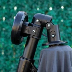 Outsunny Parasols Parasol Déporté Octogonal Parasol LED Inclinable Gris 13 Outsunny Parasols Parasol Déporté Octogonal Parasol LED Inclinable Gris -Parasols Soldes Magasin parasol deporte octogonal parasol led inclinable gris 5