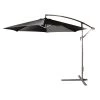 Cémonjardin Parasols Parasol Déporté Ø 300 Noir -Parasols Soldes Magasin parasol deporte oe 300 noir