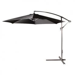 Cémonjardin Parasols Parasol Déporté Ø 300 Noir