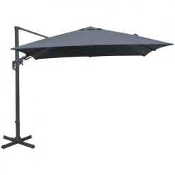 Proloisirs Parasols Parasol Déporté Orientable 360° Inclinable Gauche Droite 3 X 3 M Orien