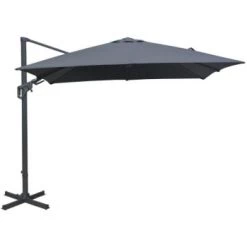 Proloisirs Parasols Parasol Déporté Orientable 360° Inclinable Gauche Droite 3 X 3 M Orien -Parasols Soldes Magasin parasol deporte orientable 3600 inclinable gauche droite 3 x 3 m orien 9