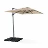 Alice's Garden Parasols Parasol Déporté Rectangulaire 2x3m Beige -Parasols Soldes Magasin parasol deporte rectangulaire 2x3m beige