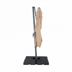 Alice's Garden Parasols Parasol Déporté Rectangulaire 2x3m Beige -Parasols Soldes Magasin parasol deporte rectangulaire 2x3m beige 2