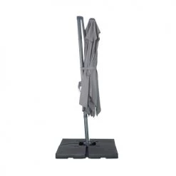 Alice's Garden Parasols Parasol Déporté Rectangulaire 2x3m Gris -Parasols Soldes Magasin parasol deporte rectangulaire 2x3m gris 3