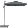 Platinum Parasols Parasol Déporté Rectangulaire 3x2 M Simple Inclinaison Anthracite -Parasols Soldes Magasin parasol deporte rectangulaire 3x2 m simple inclinaison anthracite