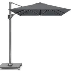 Platinum Parasols Parasol Déporté Rectangulaire 3x2 M Simple Inclinaison Anthracite -Parasols Soldes Magasin parasol deporte rectangulaire 3x2 m simple inclinaison anthracite 4