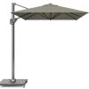 Platinum Parasols Parasol Déporté Rectangulaire 3x2 M Simple Inclinaison Taupe -Parasols Soldes Magasin parasol deporte rectangulaire 3x2 m simple inclinaison taupe 1
