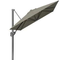 Platinum Parasols Parasol Déporté Rectangulaire 3x2 M Simple Inclinaison Taupe -Parasols Soldes Magasin parasol deporte rectangulaire 3x2 m simple inclinaison taupe 2