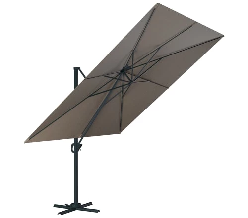 Ozalide Parasols Parasol Déporté Rectangulaire 4x3 M En Aluminium Gris Anthracite 3 Ozalide Parasols Parasol Déporté Rectangulaire 4x3 M En Aluminium Gris Anthracite