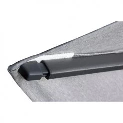 Platinum Parasols Parasol Déporté Rond 3,5 M Faded Black (gris) -Parasols Soldes Magasin parasol deporte rond 3 5 m faded black gris 3