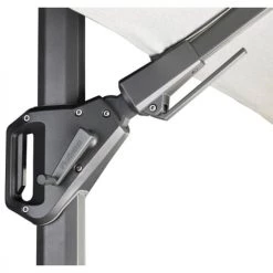 Platinum Parasols Parasol Déporté Rond 3,5 M Faded Black (gris) -Parasols Soldes Magasin parasol deporte rond 3 5 m faded black gris 5