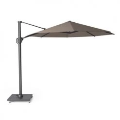 Platinum Parasols Parasol Déporté Rond 3,5 M Havanna (taupe)