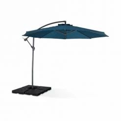 Alice's Garden Parasols Parasol Déporté Rond ⌀ 300cm -Parasols Soldes Magasin parasol deporte rond 300cm 3