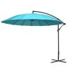 Outsunny Parasols Parasol Déporté Rond Inclinable Vert -Parasols Soldes Magasin parasol deporte rond inclinable vert