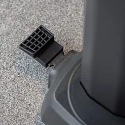 Platinum Parasols Parasol Déporté Rotatif 3x3m Simple Inclinaison Noir -Parasols Soldes Magasin parasol deporte rotatif 3x3m simple inclinaison noir 4