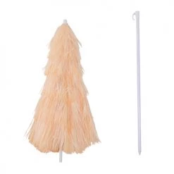 Outsunny Parasols Parasol Design Hawaï Beige -Parasols Soldes Magasin parasol design hawai beige 4