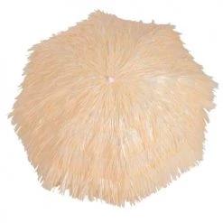 Outsunny Parasols Parasol Design Hawaï Beige -Parasols Soldes Magasin parasol design hawai beige 5