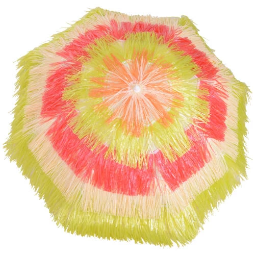 Homcom Parasols Parasol Design Hawaï Multicolore 8 Homcom Parasols Parasol Design Hawaï Multicolore – Image 6