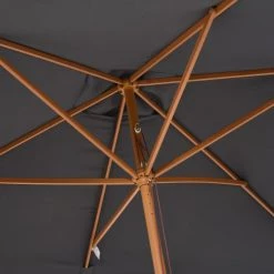 Outsunny Parasols Parasol Droit Rectangulaire Anthracite -Parasols Soldes Magasin parasol droit rectangulaire anthracite 3