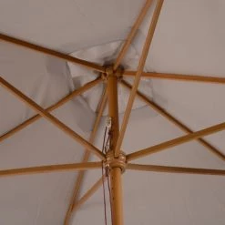 Outsunny Parasols Parasol Droit Rectangulaire Gris -Parasols Soldes Magasin parasol droit rectangulaire gris 5