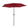 Happy Garden Parasols Parasol Droit Rond 2,70m En Aluminium Et Toile Rouge -Parasols Soldes Magasin parasol droit rond 2 70m en aluminium et toile rouge