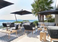 Maisons Du Monde Parasols Parasol Inclinable En Aluminium Avec Pied Toile Gris Anthracite 3x3 13 Maisons Du Monde Parasols Parasol Inclinable En Aluminium Avec Pied Toile Gris Anthracite 3x3 -Parasols Soldes Magasin parasol inclinable en aluminium avec pied toile gris anthracite 3x3 1000 8 12 164381 5