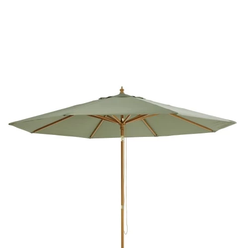Maisons Du Monde Parasols Parasol Inclinable En Aluminium Toile Vert Kaki 3x3M 3 Maisons Du Monde Parasols Parasol Inclinable En Aluminium Toile Vert Kaki 3x3M