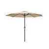 Forn Parasols Parasol Inclinable Sable En Polyester -Parasols Soldes Magasin parasol inclinable sable en polyester