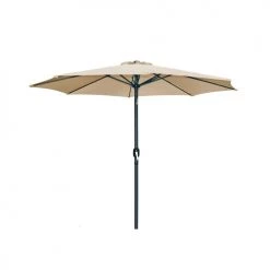 Forn Parasols Parasol Inclinable Sable En Polyester