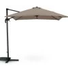 Kerama Parasols Parasol Suspendu Anthracite Avec Structure Tissée Marron 2,5×2,5m -Parasols Soldes Magasin parasol suspendu anthracite avec structure tissee marron 2 5 2 5m